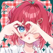 ange_katrina (cherry_pop_(vocaloid) nijisanji) drawn by chu_mochi