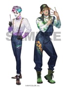 hanabatake_chaika joe_rikiichi (nijisanji) drawn by japants