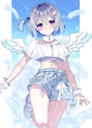 amane_kanata (cupid_(amane_kanata) hololive) drawn by nametakeko