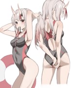 nakiri_ayame (hololive) drawn by scarlet_(wv0102)