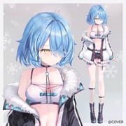 yukihana_lamy yukihana_lamy_(cyber) (hololive) drawn by hitsumetsu rin_yuu tou_ilie