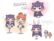 cecilia_immergreen cecilia_immergreen_(1st_costume) gigi_murin gigi_murin_(1st_costume) ninomae_ina'nis ninomae_ina'nis_(1st_costume) takanashi_kiara takanashi_kiara_(1st_costume) (hololive hololive_english) drawn by mpien