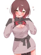 roboco-san roboco-san_(oversized_outerwear) (hololive) drawn by tepenchi