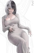shiori_novella (hololive hololive_english) drawn by massiveyog