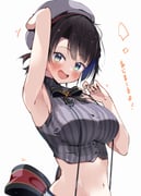 oozora_subaru oozora_subaru_(suspenders) (hololive) drawn by kuno_(kc9s)