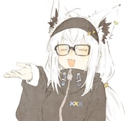 shirakami_fubuki shirakami_fubuki_(loungewear) (hololive) drawn by abara_heiki