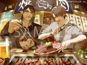 hanabatake_chaika kagami_hayato (nijisanji) drawn by semi_(p-poco)