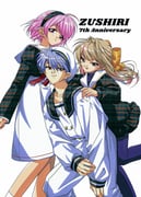 kuzuha_(nijisanji) makaino_ririmu shiina_yuika (nijisanji) drawn by suketako_(gh0467)