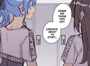 hoshimachi_suisei tokino_sora (hololive) drawn by legzy