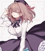 suzuhara_lulu suzuhara_lulu_(1st_costume) (nijisanji) drawn by hewdrawobake