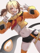 gigi_murin gigi_murin_(1st_costume) (hololive hololive_english) drawn by nurizza_ilst