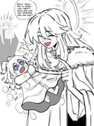 kobo_kanaeru mori_calliope takanashi_kiara (hololive hololive_english hololive_indonesia) drawn by jasper_xandros