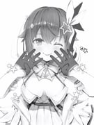 tokino_sora (hololive) drawn by nanashi_(nlo)