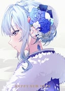 hoshimachi_suisei (hololive) drawn by mirai99