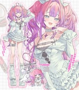 kikirara_vivi (hololive hololive_dev_is) drawn by guma_(teddybear_oxo)