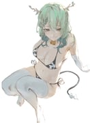 ceres_fauna (hololive hololive_english) drawn by monmon_(sleepymonmon)