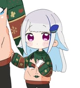 hanabatake_chaika lize_helesta (nijisanji) drawn by nozo_(hitomiz)