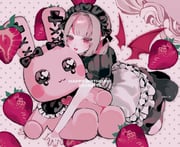 debitto_(makaino_ririmu) makaino_ririmu makaino_ririmu_(5th_costume) (nijisanji) drawn by powako_(mtu_dn)