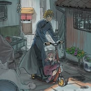 ex_albio ex_albio_(3rd_costume) makaino_ririmu makaino_ririmu_(4th_costume) (nijisanji) drawn by koze_niire