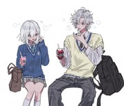 ars_almal murakumo_kagetsu (nijisanji) drawn by kesiks0616