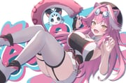 chattino_(raora_panthera) raora_panthera raora_panthera_(1st_costume) (hololive hololive_english) drawn by cocoablue23