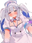 amane_kanata amane_kanata_(nurse) (hololive) drawn by tepenchi