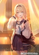 kazama_iroha kazama_iroha_(school_uniform) pokobee (hololive) drawn by freestyle18