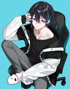 mayuzumi_kai mayuzumi_kai_(1st_costume) (nijisanji) drawn by take_426