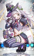 murasaki_shion murasaki_shion_(1st_costume) (hololive) drawn by haruhina_purple