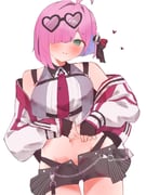 himemori_luna himemori_luna_(streetwear) (hololive) drawn by tepenchi