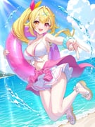 hoshikawa_sara (nijisanji) drawn by sunamama4788