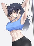 ouro_kronii (hololive hololive_english) drawn by nurizza_ilst