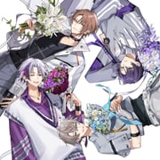 fuwa_minato fuwa_minato_(8th_costume) kagami_hayato kagami_hayato_(8th_costume) kaida_haru kaida_haru_(8th_costume) kenmochi_touya kenmochi_touya_(13th_costume) (nijisanji) drawn by saw_(dtn_error)