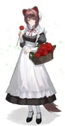 inui_toko inui_toko_(western_maid) (nijisanji) drawn by cine_(wazd0183)