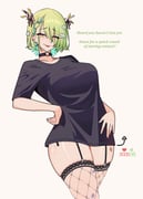ceres_fauna ceres_fauna_(goth) (hololive hololive_english) drawn by ginotty