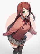 akabane_youko akabane_youko_(1st_costume) (nijisanji) drawn by morimori_chikka