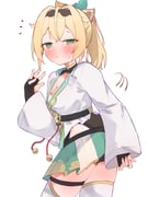 kazama_iroha kazama_iroha_(1st_costume) (hololive) drawn by tepenchi