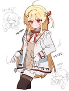 otonose_kanade otonose_kanade_(1st_costume) (hololive hololive_dev_is) drawn by newda_al