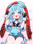 mizumiya_su mizumiya_su_(1st_costume) (hololive hololive_dev_is) drawn by nishi_ao