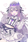 koseki_bijou pebble_(koseki_bijou) (hololive hololive_english) drawn by loveyuzu