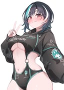 rindo_chihaya (hololive hololive_dev_is) drawn by yamaki_(yamaki801)