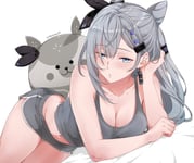 bazo_(vestia_zeta) vestia_zeta (hololive hololive_indonesia) drawn by horisu_(kholiskun)