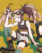 gigi_murin gigi_murin_(chatacabra) (hololive hololive_english monster_hunter_(series) monster_hunter_wilds) drawn by ron_melon