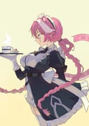 raora_panthera raora_panthera_(maid) (hololive hololive_english) drawn by akurin_14