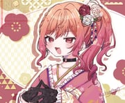 ichijou_ririka ichijou_ririka_(new_year) (hololive hololive_dev_is) drawn by satsuki_atan