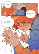 hoshimachi_suisei sakura_miko (hololive) drawn by you_(you_forme_0w0)