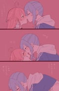 hoshimachi_suisei sakura_miko (hololive) drawn by zatta_zmm
