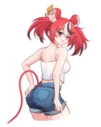 hakos_baelz (hololive hololive_english) drawn by iennie