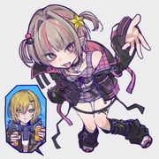 makaino_ririmu makaino_ririmu_(6th_costume) uzuki_kou uzuki_kou_(5th_costume) (nijisanji) drawn by maomao737