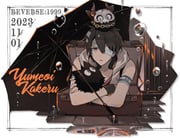 carbuncle_(reverse:1999) yumeoi_kakeru yumeoi_kakeru_(1st_costume) (nijisanji reverse:1999) drawn by iv_4t